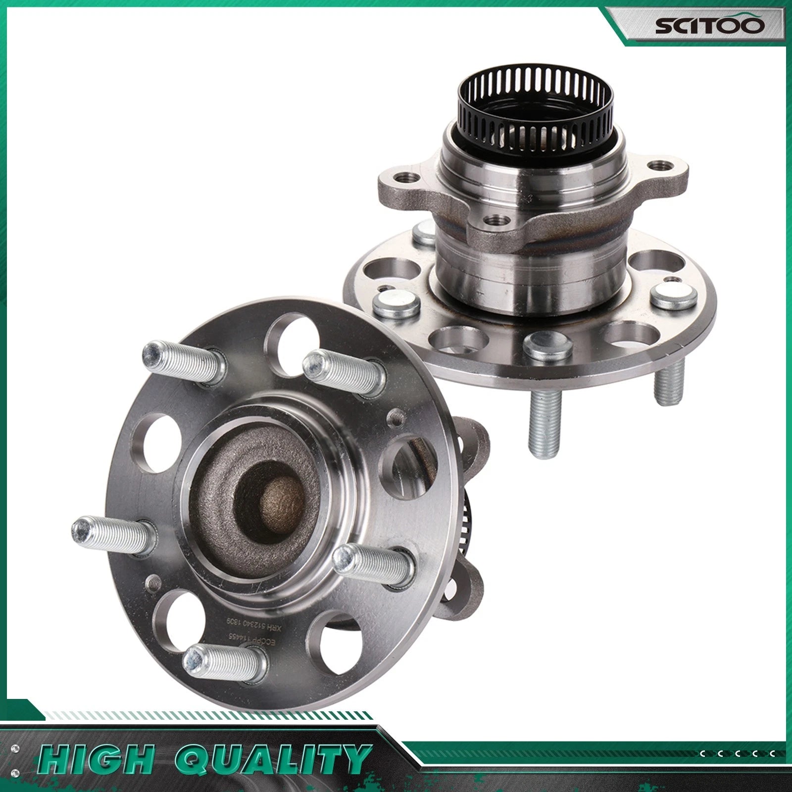 2X Rear Wheel Bearings for Hyundai Elantra (2007–2012)