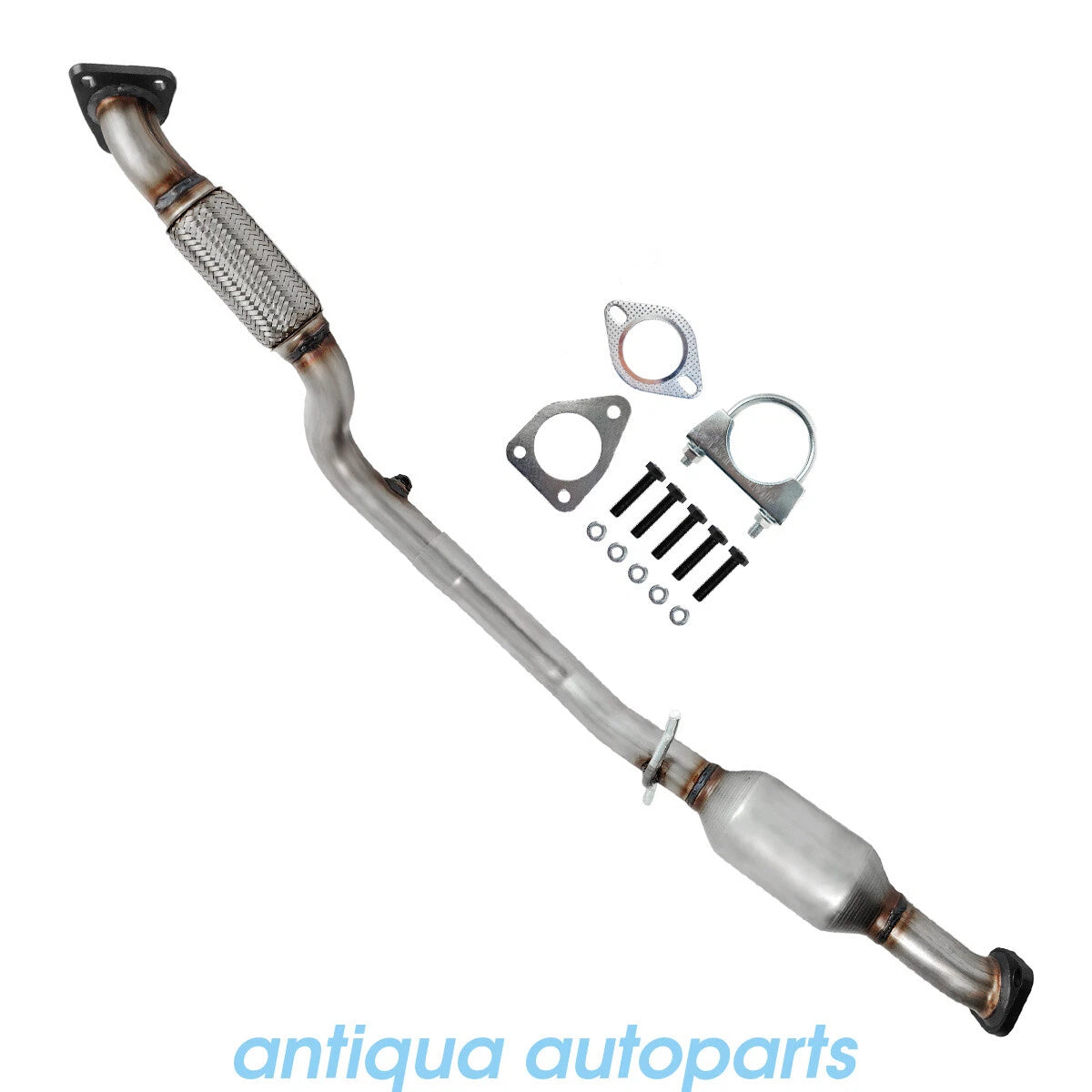 Rear Catalytic Converter for Chevrolet Cruze (2011–2016) 1.4L, Flex Pipe