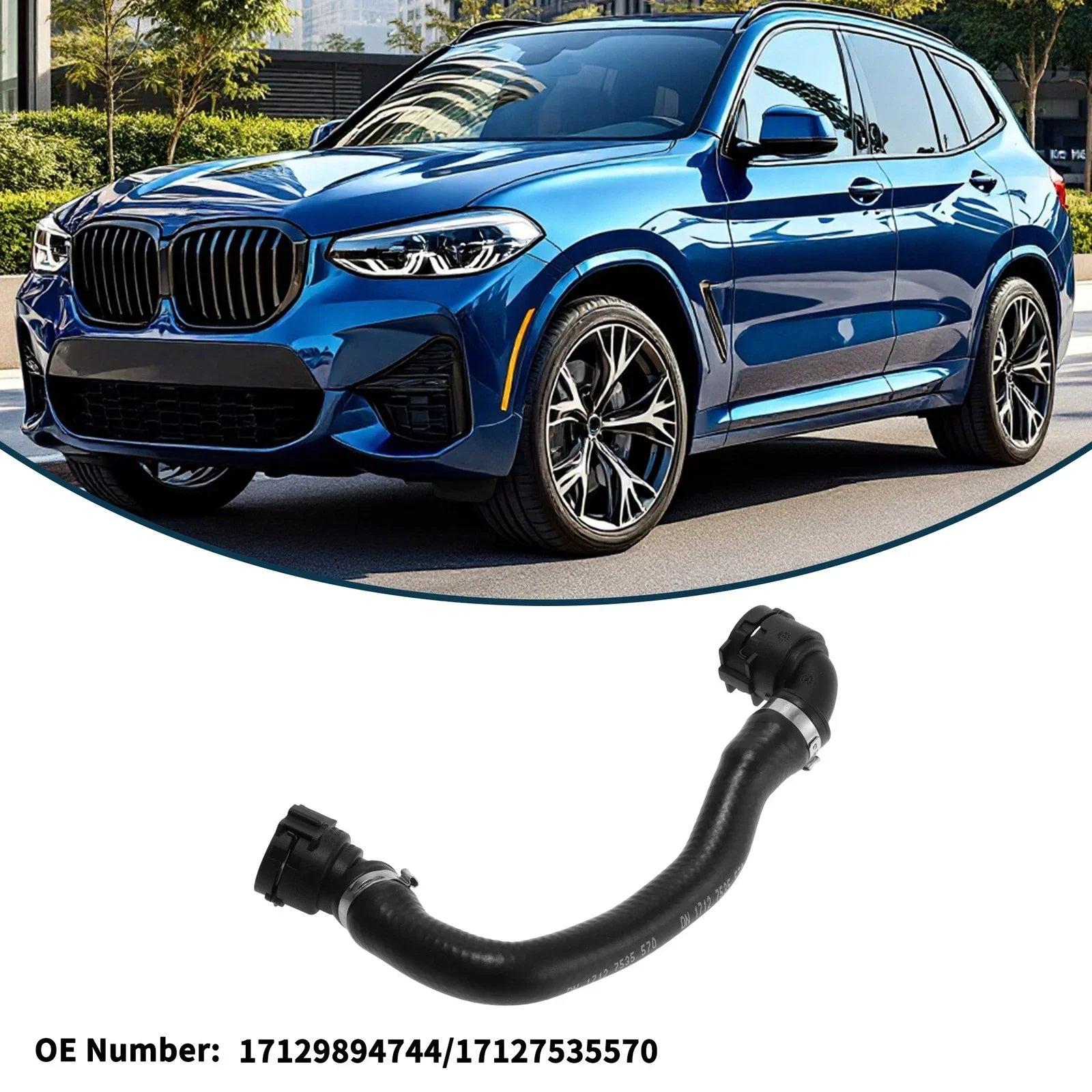 Radiator Hose Rubber Coolant Pipe for BMW X3 G01