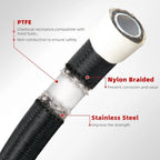 Fuel Line Hose for E85 Applications (10FT, 20FT, 30FT)