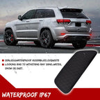 2X Blackout Smoke LED Rear Bumper Reflector Lights for Jeep Grand Cherokee