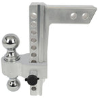 2" Receiver Dual Ball Mount for Adjustable Trailer Hitch (10" Drop/Rise)