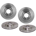 Front and Rear Disc Brake Rotors for Kia Optima (2017–2020)