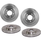 Front and Rear Disc Brake Rotors for Kia Optima (2017–2020)
