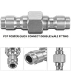 Double Male Quick Connect Adapter for Gas Cylinder Kit