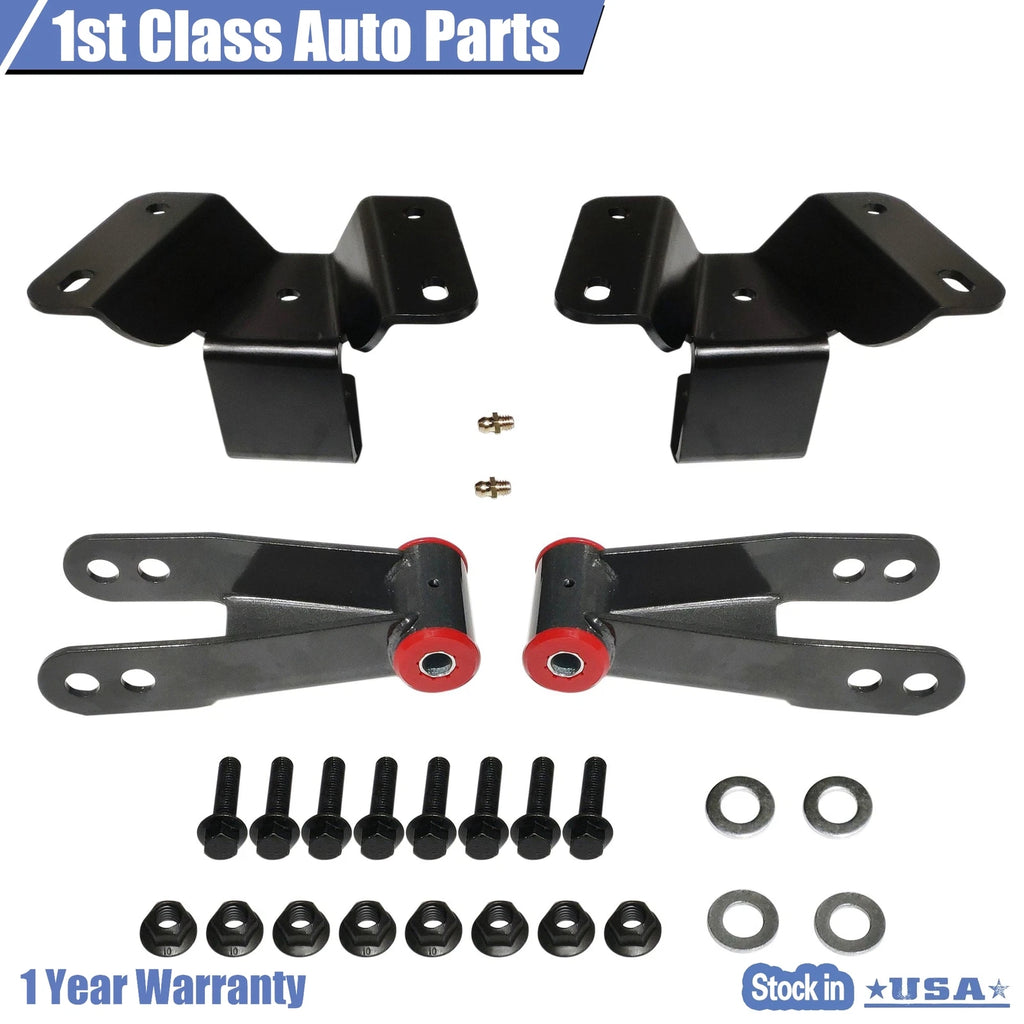 Set of 4 Drop Lowering Shackles for Ford F150 F100 (1973–1996)