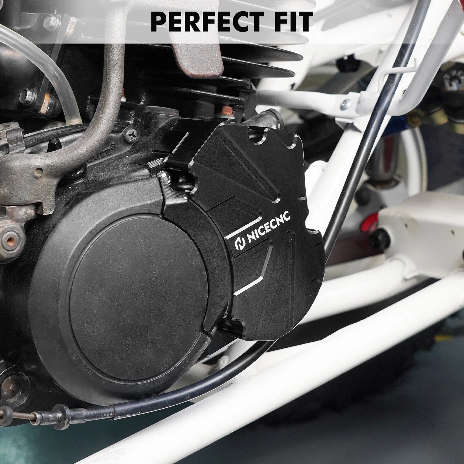NICECNC Aluminum Oil Pump Cover for Yamaha Blaster YFS200 (1988–2006)