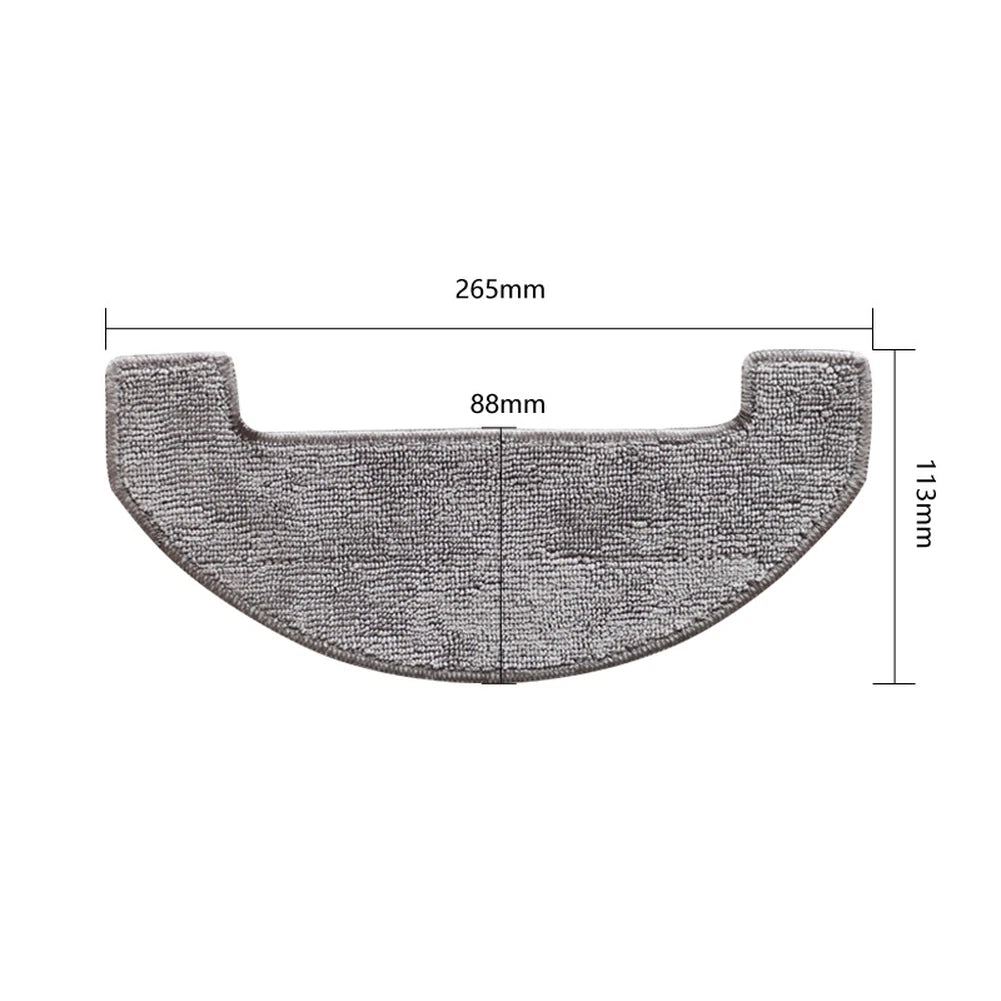 Set of 10 Reusable Microfiber Mop Pads for Midea VCR S6 Plus