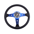 13.5" Deep Dish Racing Steering Wheel for Universal Fit (Drifting)