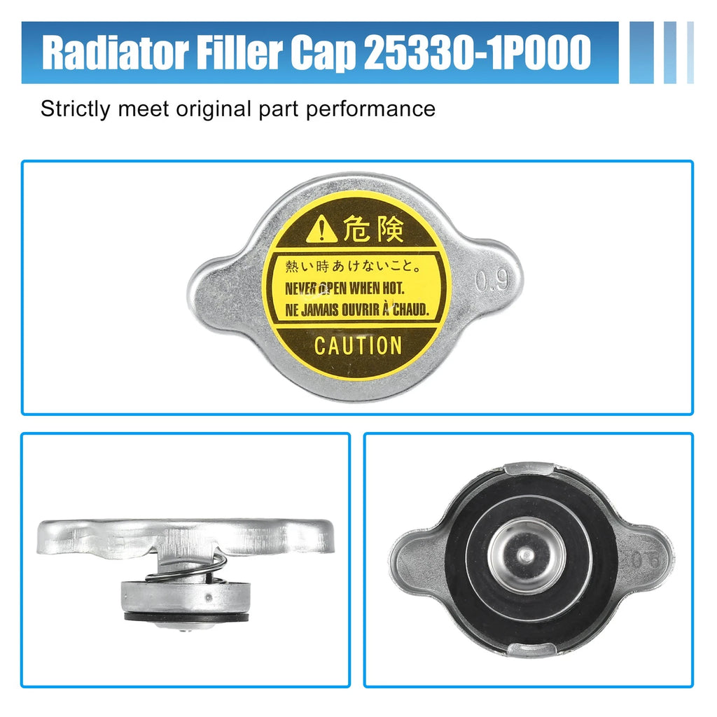 Engine Radiator Coolant Filler Neck for Hyundai Elantra (2017–2020)