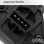 Mass Air Flow Sensor Assembly for Hyundai Accent (1995–1999) No. 464649280
