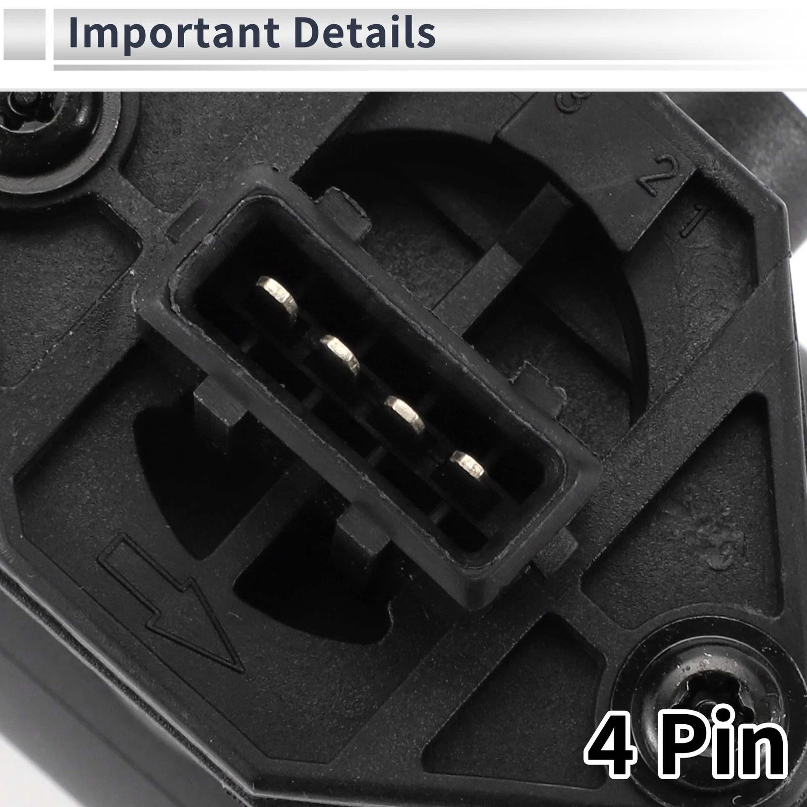 Mass Air Flow Sensor Assembly for Hyundai Accent (1995–1999) No. 464649280