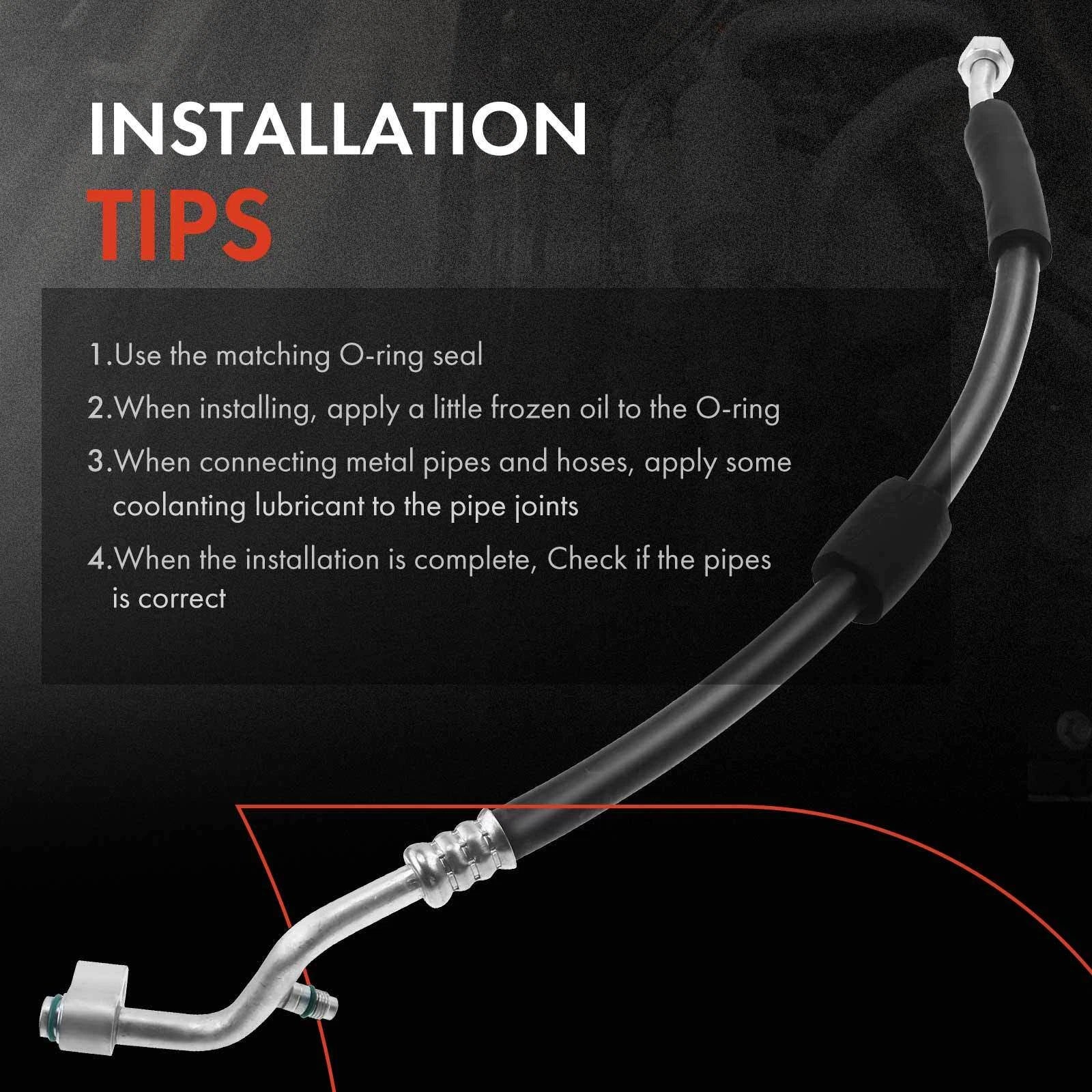 A/C Suction Line Hose Assembly for Toyota 4Runner (1990-1991)
