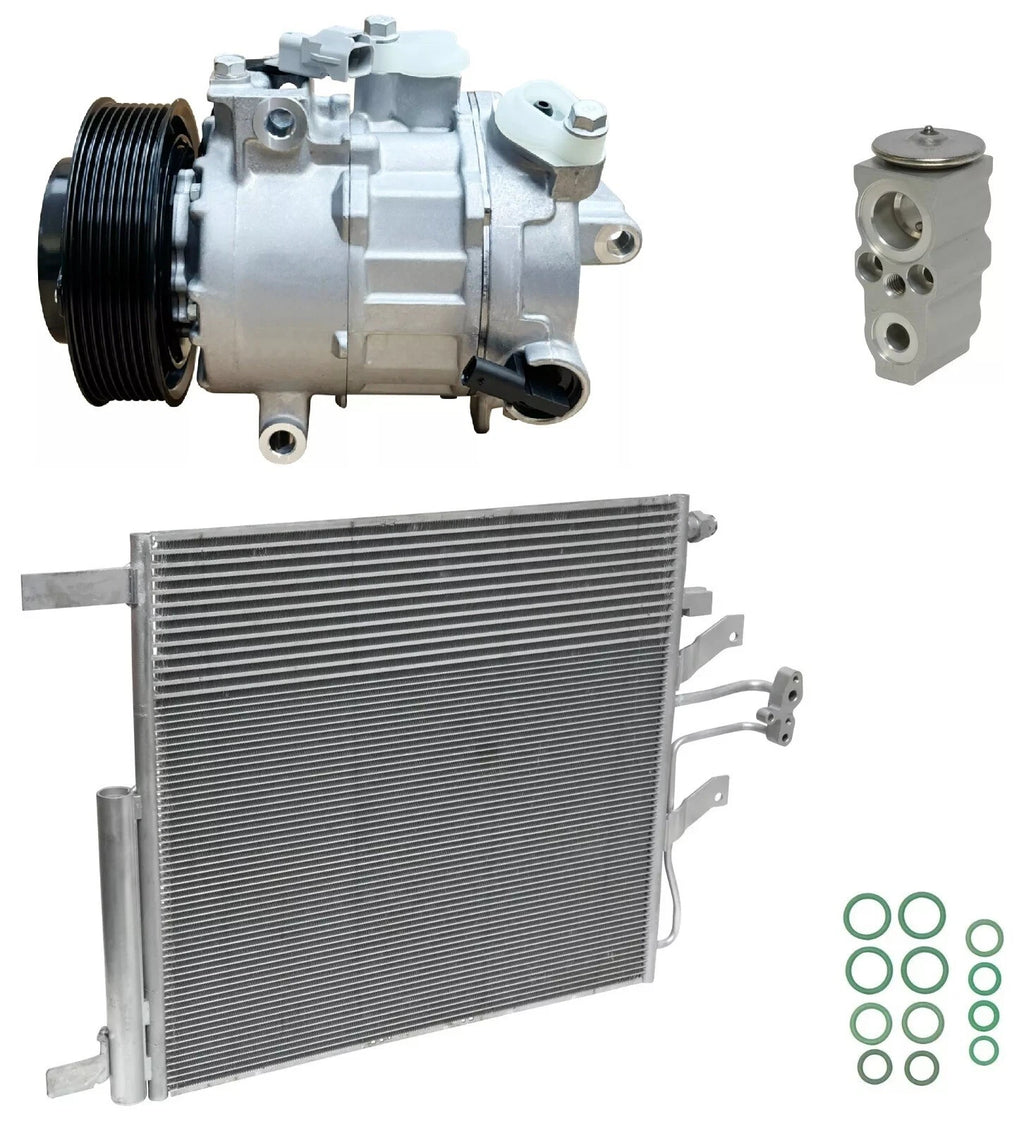 AC Compressor Kit With Condenser for Ram 1500 5.7L Hybrid (2022–2022)