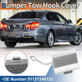 Rear Bumper Tow Hook Cover for BMW 5 Series F10 Titan Silver