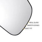 Right Side Heated White Mirror Glass for KIA Sorento (2020–2024)