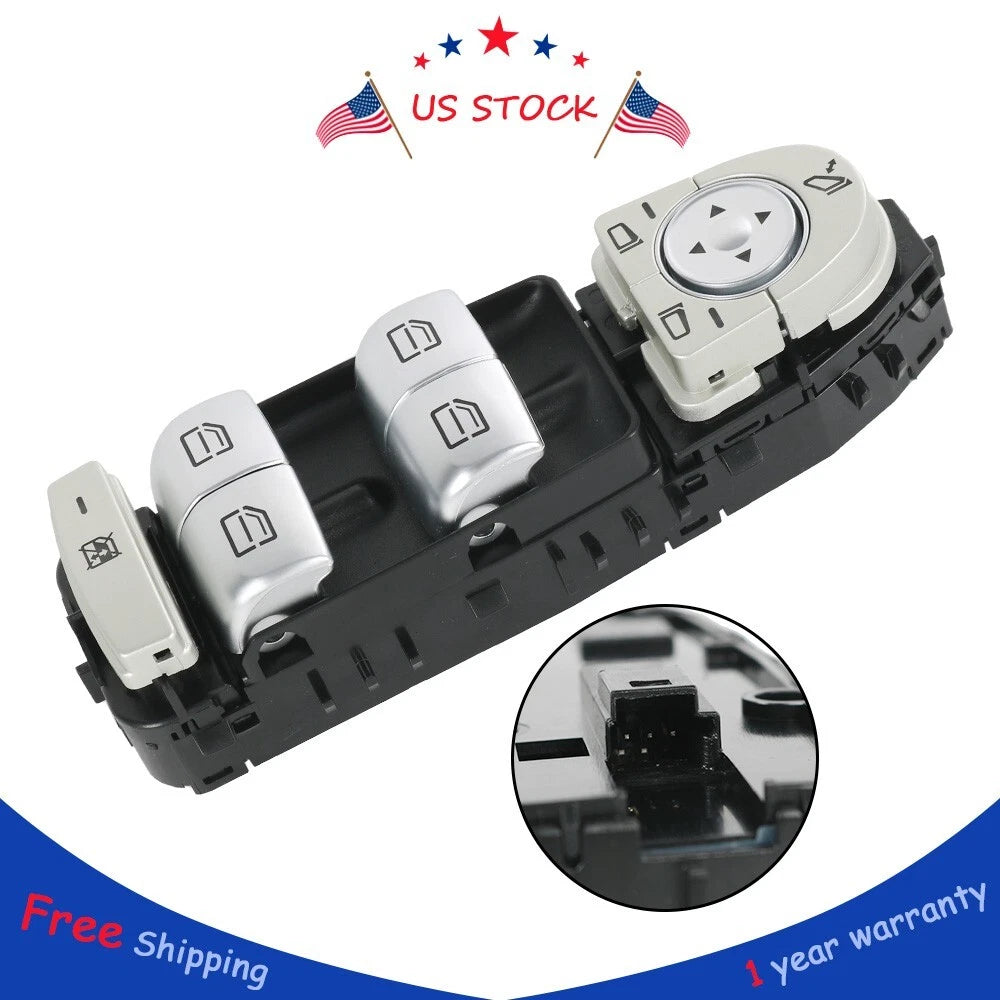 Driver Side Master Power Window Switch for Mercedes Benz GLC300 (2015–2021)