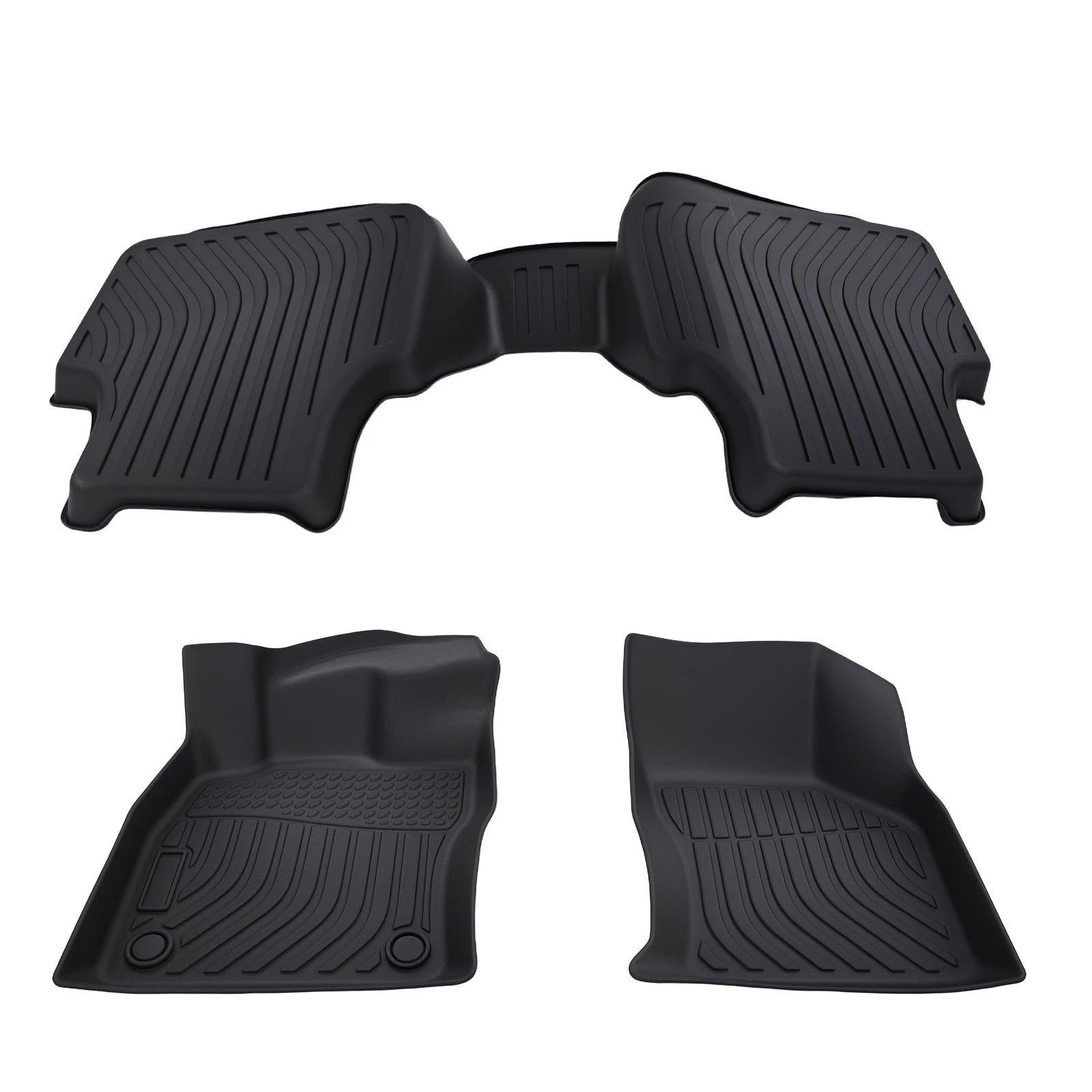 All Weather Rubber Floor Mats for Volkswagen Jetta (2019–2024)