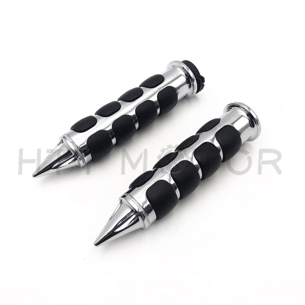 Custom Chrome Spike Handlebar Grips for Honda GL1500/GL1800 (1988–2012)