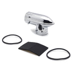 Chrome Fuel Line Fitting Cover for Harley FLHXS Street Glide Special (2007–2016)