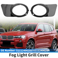 Pair of Front Bumper Fog Light Covers 51112496283 for BMW M5 (2000–2003)