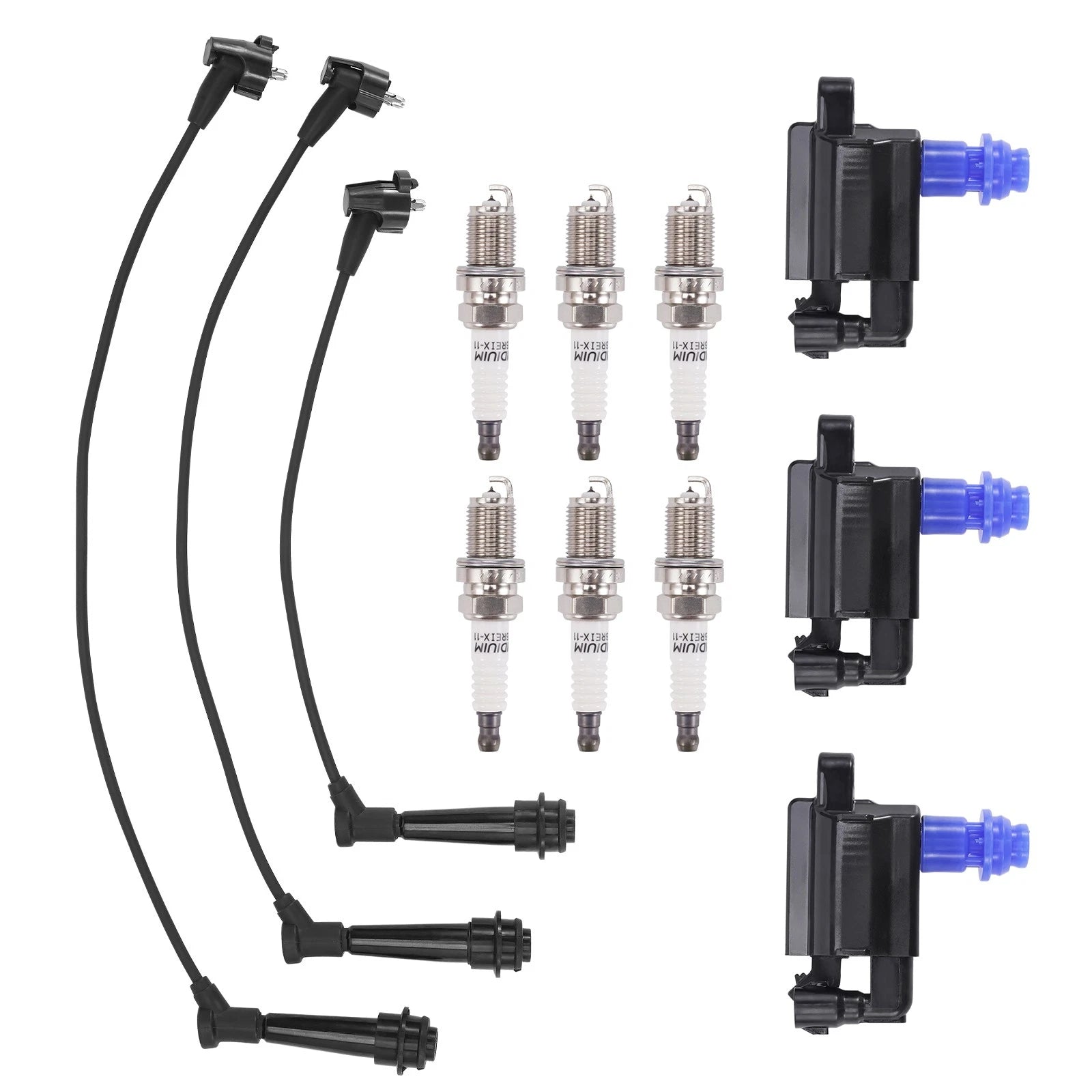 Ignition Coil Wires & Spark Plug for Lexus IS300 (2001–2005), GS300 (1998–2005), Toyota 2JZ-GE