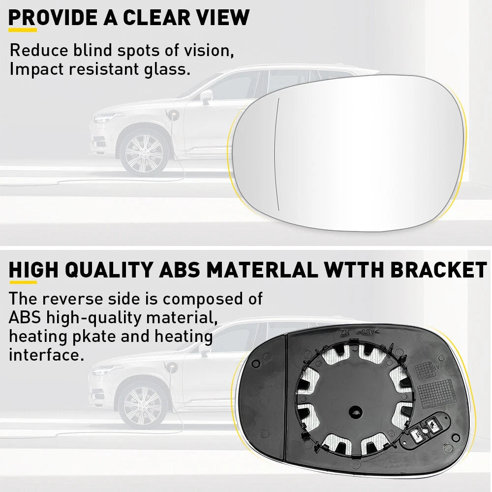Heated Driver Side Mirror Glass for BMW E90 E91 E92 E93 (2009â2013)