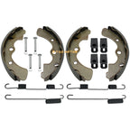 Front Brake Shoes w/Springs Pins for Kawasaki Mule 2510 2520 KAF620 (1993–2000)