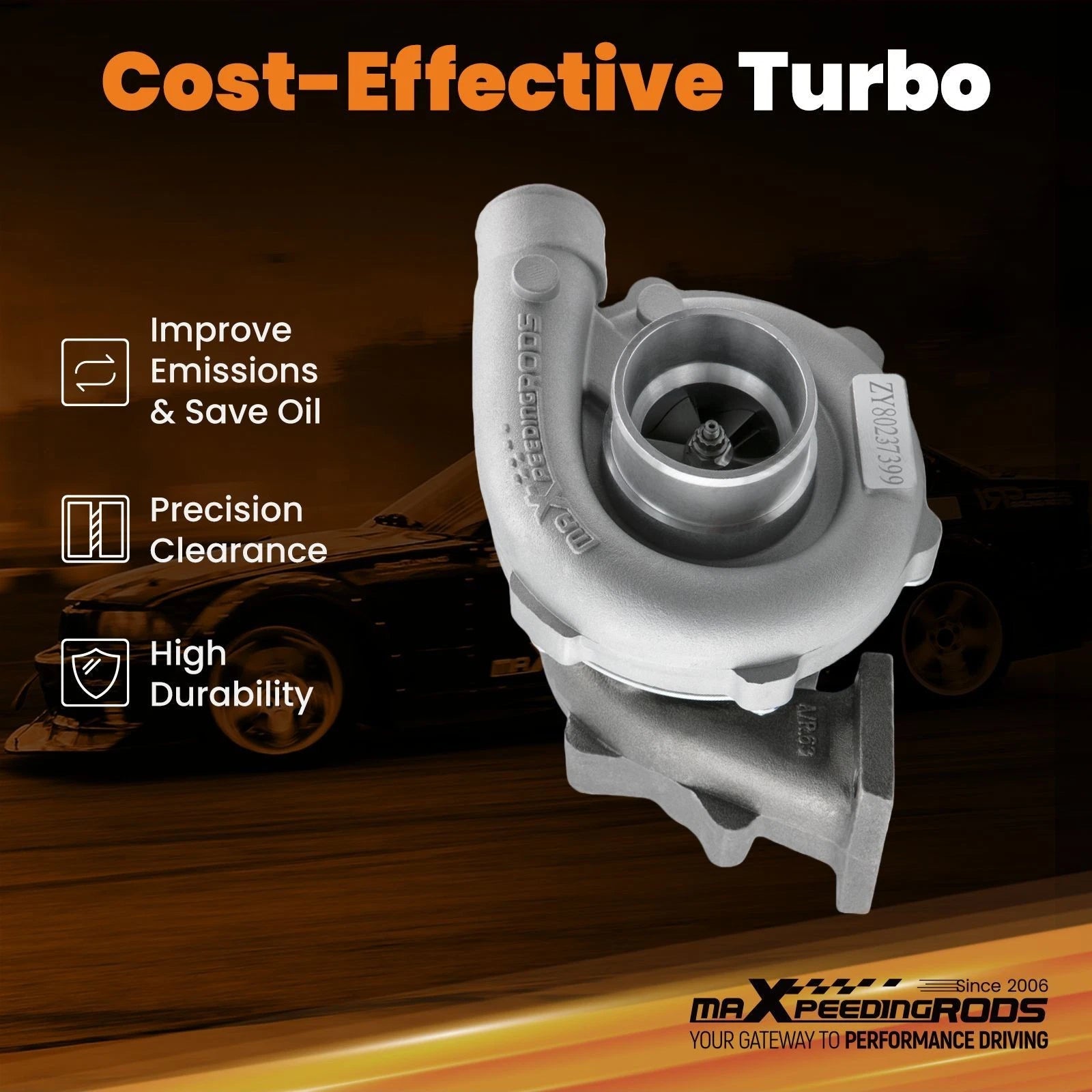 T3/T4 T04E Turbocharger Intercooler 9PCS Kit for BMW E36 325i/325is (1991–1995)