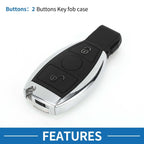 Keyless Entry Remote Key Shell Case for Mercedes-Benz A Class (2004-2010)