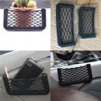 Car Seat Side Mesh Storage Bag Holder for Universal Fit