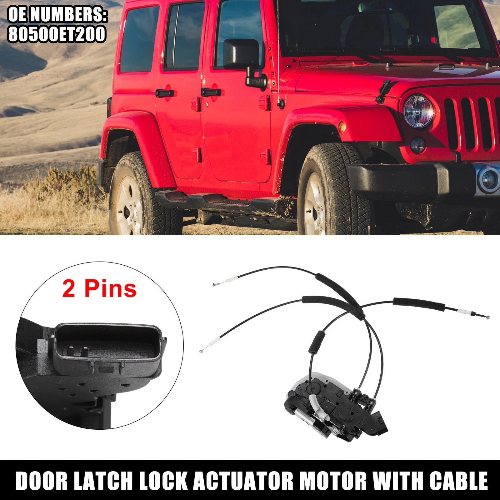 Front Right Door Lock Actuator Motor for Nissan Sentra (No. 80500ET200)