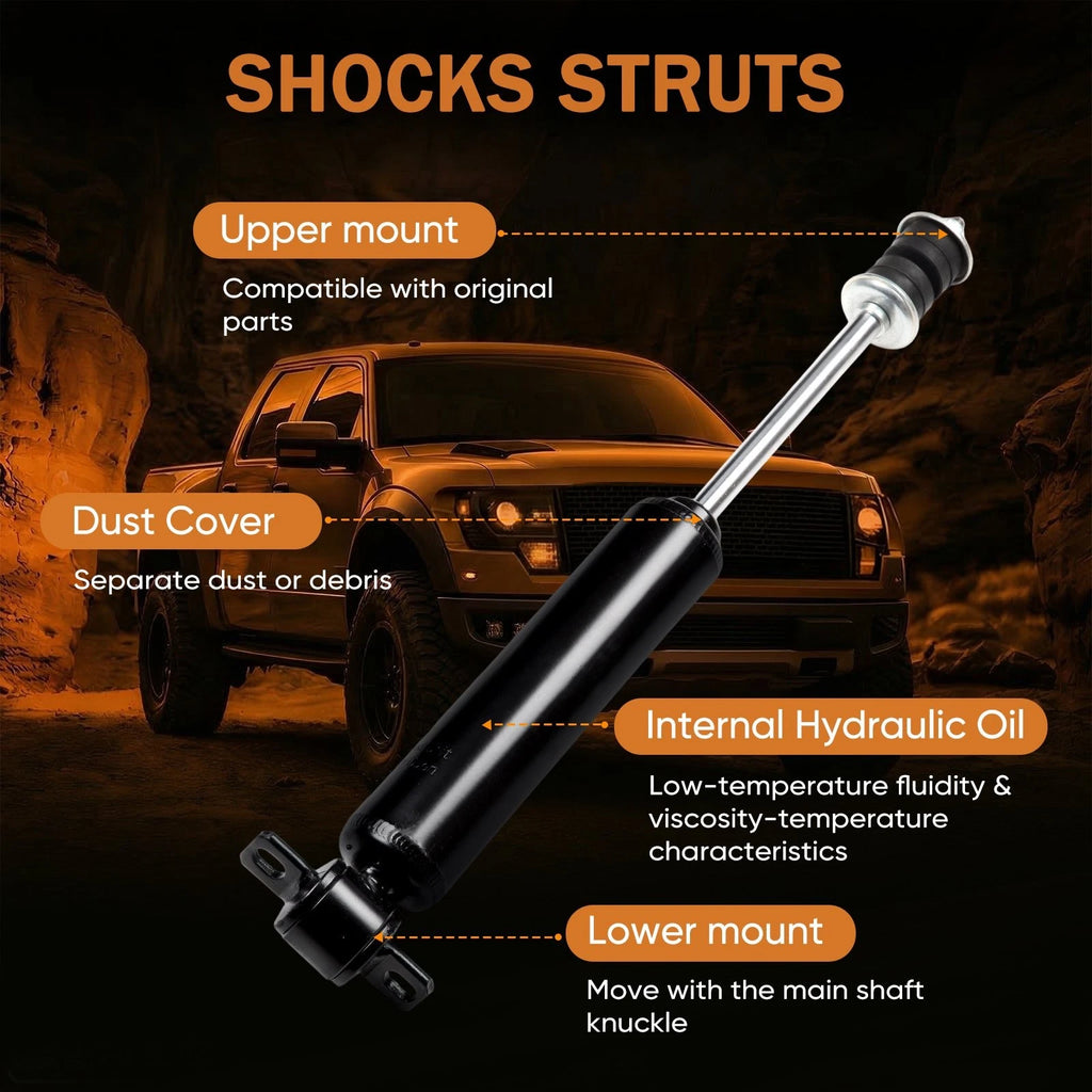 Set of 4 Front Rear Shock Absorbers Struts for Toyota Tacoma (1995–2004)