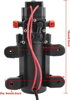 12V 35 PSI Water Pressure Diaphragm Pump for Caravan Boat Marine