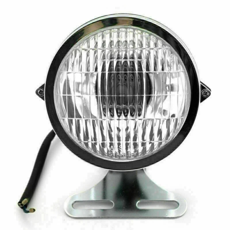 Chrome Bullet Headlight Lamp 4 3/4" for Chopper Bobber Motorcycle