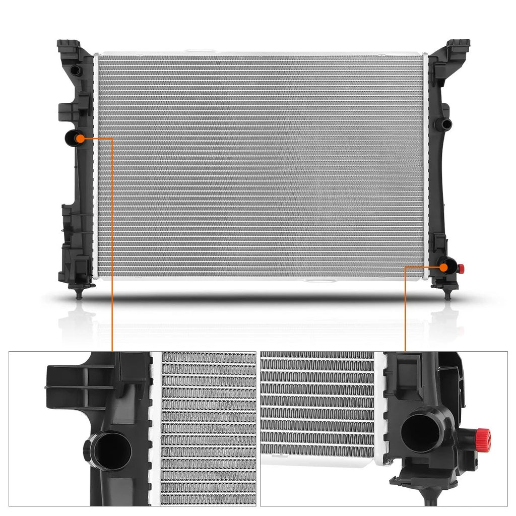 Aluminum OE Style Radiator for Benz CLA250/CLA GLA45 AMG (2014–2017) DPI-13432
