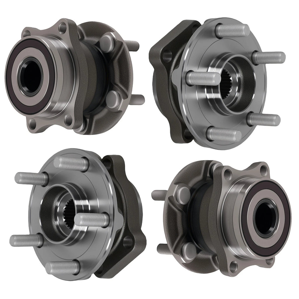 Complete Front and Rear Wheel Hub Bearing for Subaru Impreza (2008–2013)