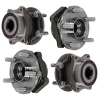 Complete Front and Rear Wheel Hub Bearing for Subaru Impreza (2008–2013)