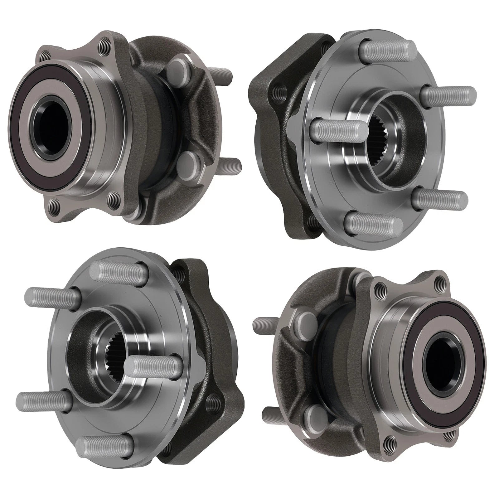Complete Front and Rear Wheel Hub Bearing for Subaru Impreza (2008–2013)
