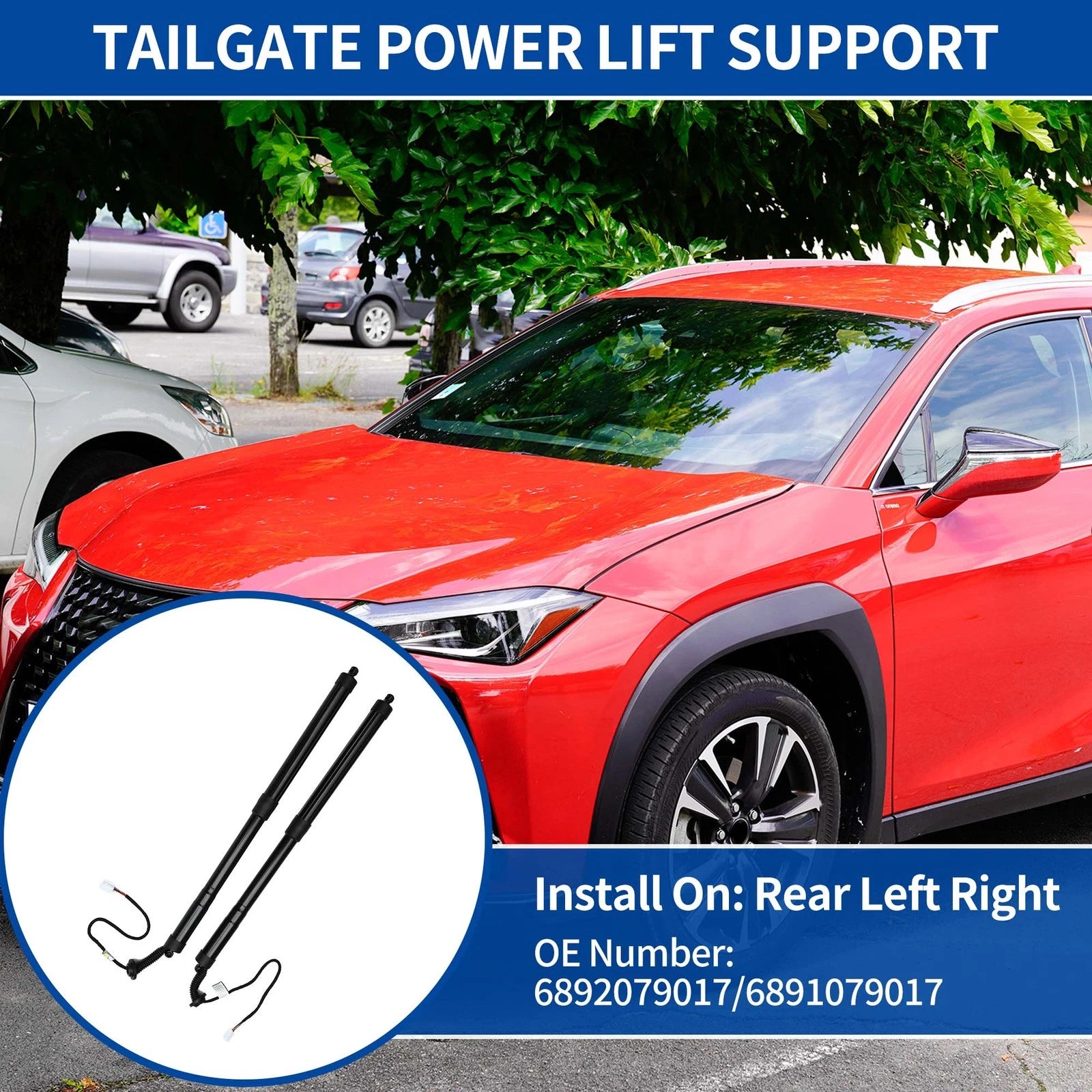 Tailgate Power Lift Support for Lexus NX200t NX300 (2016–2018) No. 6892079017