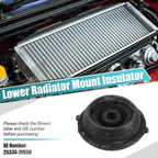 2X Rubber Lower Radiator Mount Insulator for Hyundai Santa Fe (2021–2023)