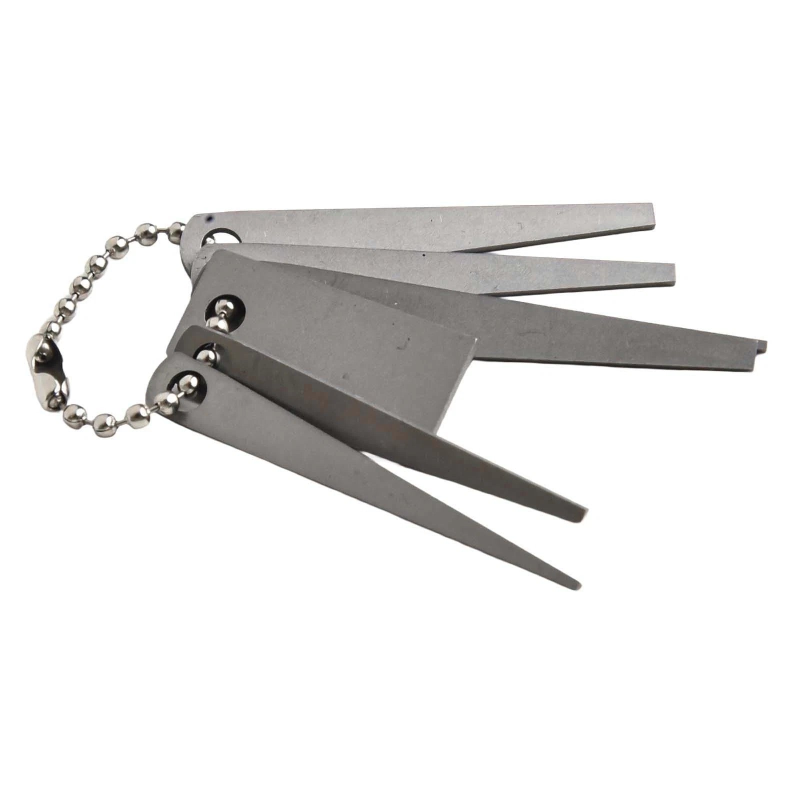Set of 4 Pocket Sized 20mm Tapered Rulers for Measurement Solutions