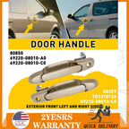 Exterior Door Handle Set of 2 Beige for Toyota Sienna (1998–2003)