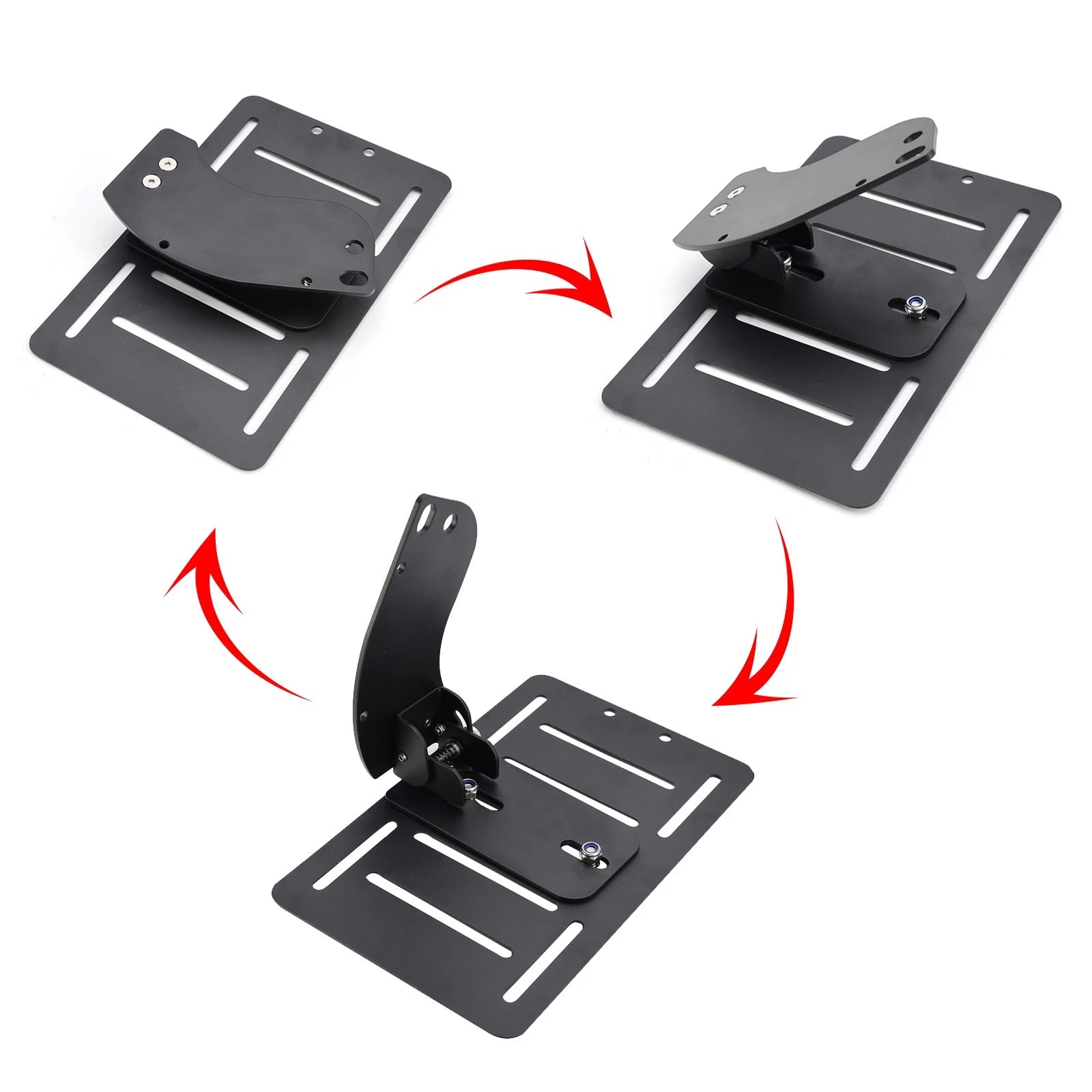 License Plate Holder Frame Bracket for Softail Fat Boy Dyna (2018–2023)