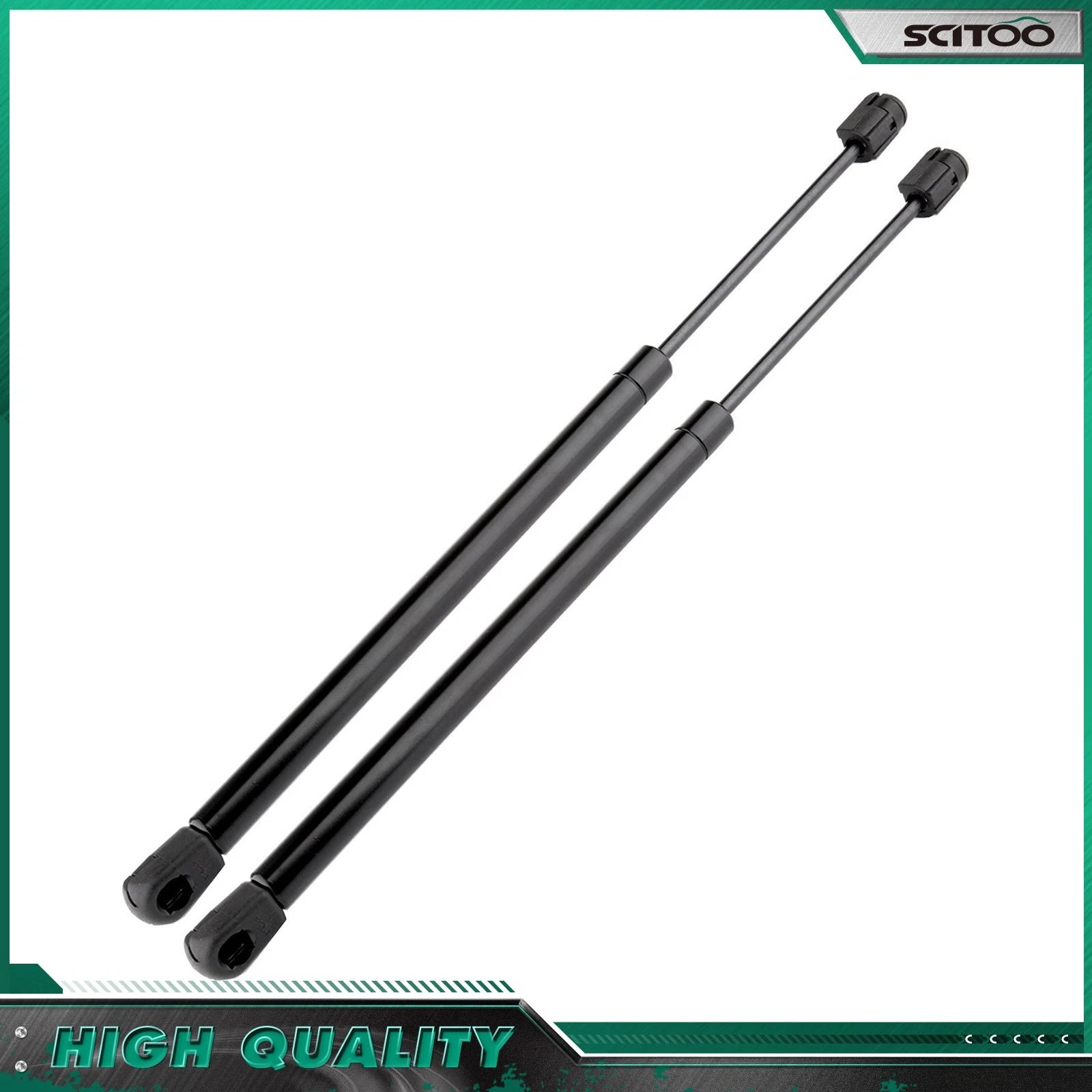 2X Rear Window Glass Lift Supports Struts for Jeep Grand Cherokee (2005–2010)