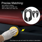 Set of 1 Car Door Anti Kick Pad Sticker Protector for Honda CRV (2007–2011)