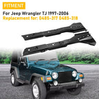 Torque Boxes for Jeep Wrangler TJ (1997–2006) - Pair