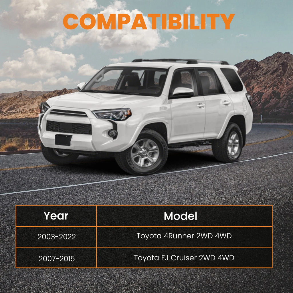 3" Front 2" Rear Lift Kit with Differential Drop Spacers for Toyota 4Runner (2003–2022)
