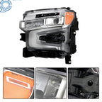 LED Headlight for Chevy Silverado 1500 LTZ (2022-2024) Driver Side
