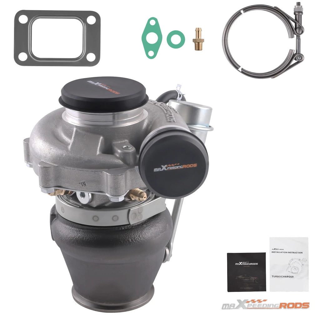 Dual Ball Bearing Billet T25 Turbo for Universal 1.4-3.0L V-Band (550HP)